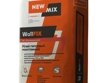 Клей монтажный WallFix гипсовый 20кг